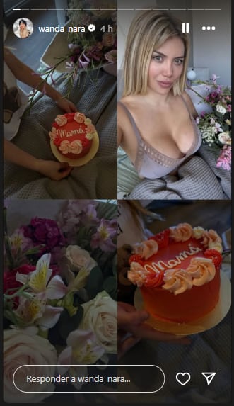 El Día de la Madre de Wanda Nara