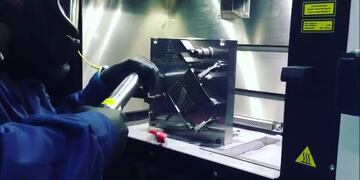 El CenTec de Rafaela imprime piezas 3D en metal
