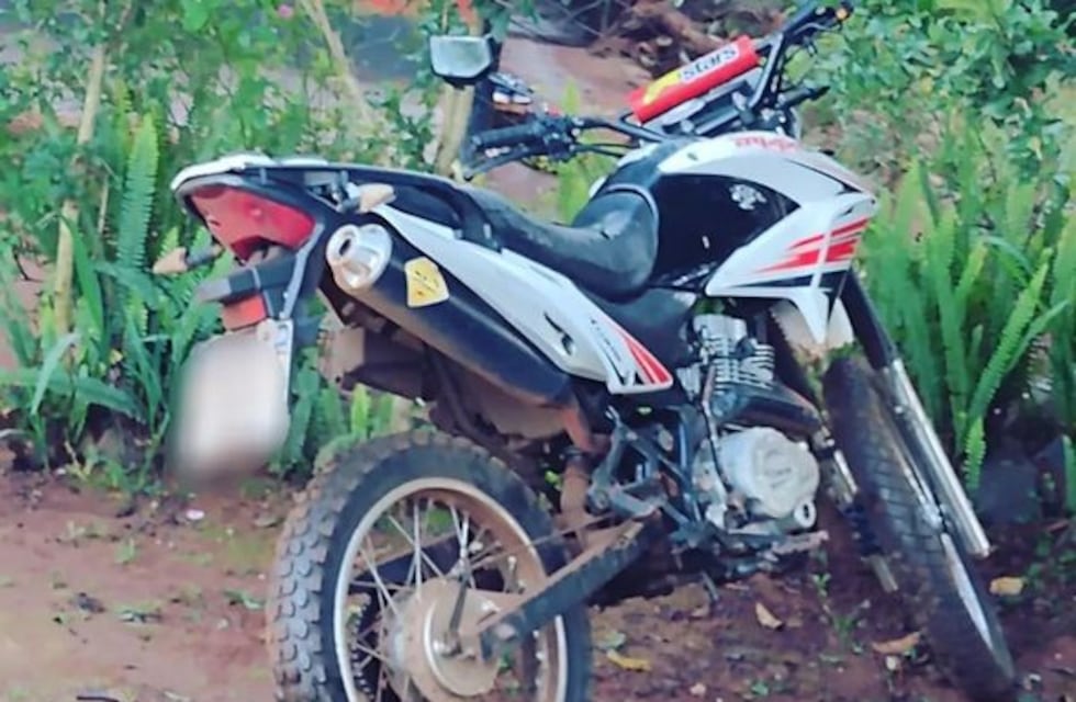 Recuperan una motocicleta robada en Colonia Mado