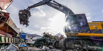 Proyectan compactar más de 300 toneladas de chatarra
