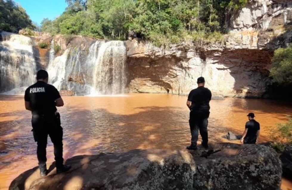 San Vicente: joven oriundo de Buenos Aires se ahogó en el Salto Golondrinas