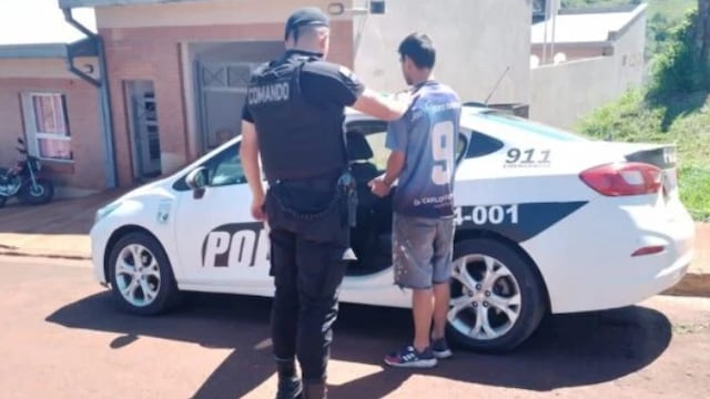 Oberá: joven detenido acusado de robar un bar.