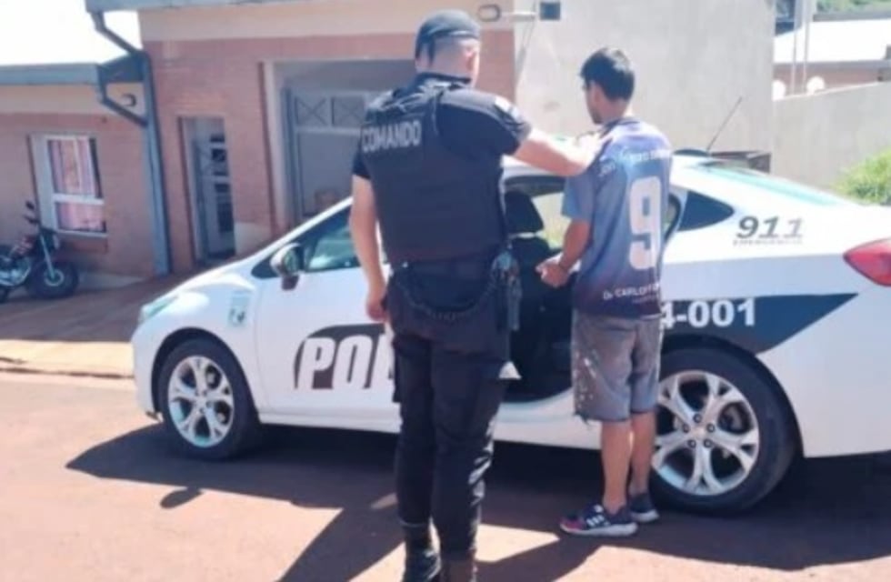 Oberá: joven detenido acusado de robar un bar