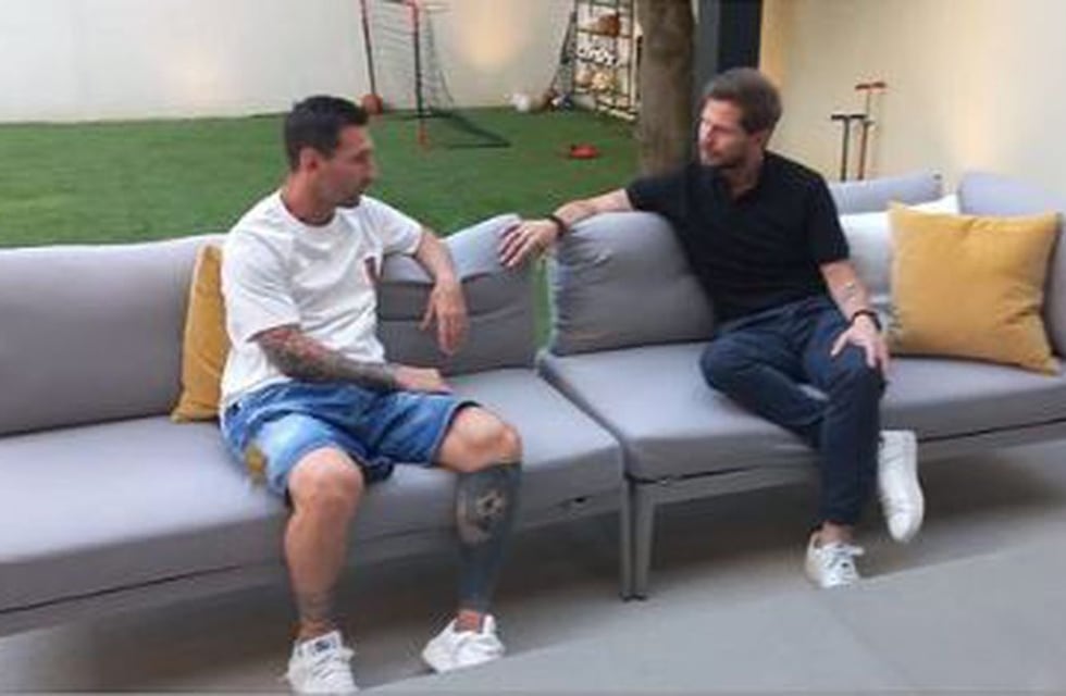 A poco del Mundial de Qatar, Lionel Messi conversó con Sebastián Vignolo en su casa de París