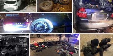 La banda criminal que se dedicaba al robo y venta de autos.
