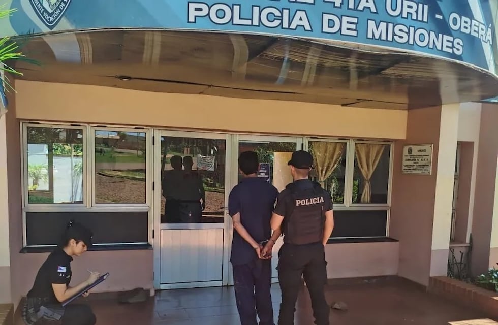 Violento episodio en Oberá: un hombre fue detenido tras amenazar de muerte a su madre y a su hija