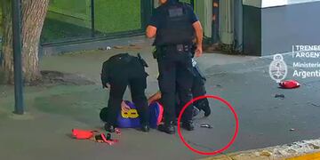 Hombre detenido tras ofrecer amenazas con un dispositivo explosivo.
