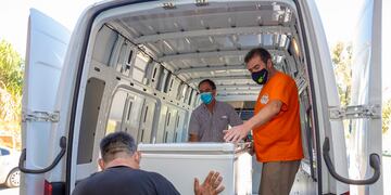 Se entregaron unidades a los hospitales San Martín (Paraná), Masvernat (Concordia) y Santa Rosa (Villaguay).