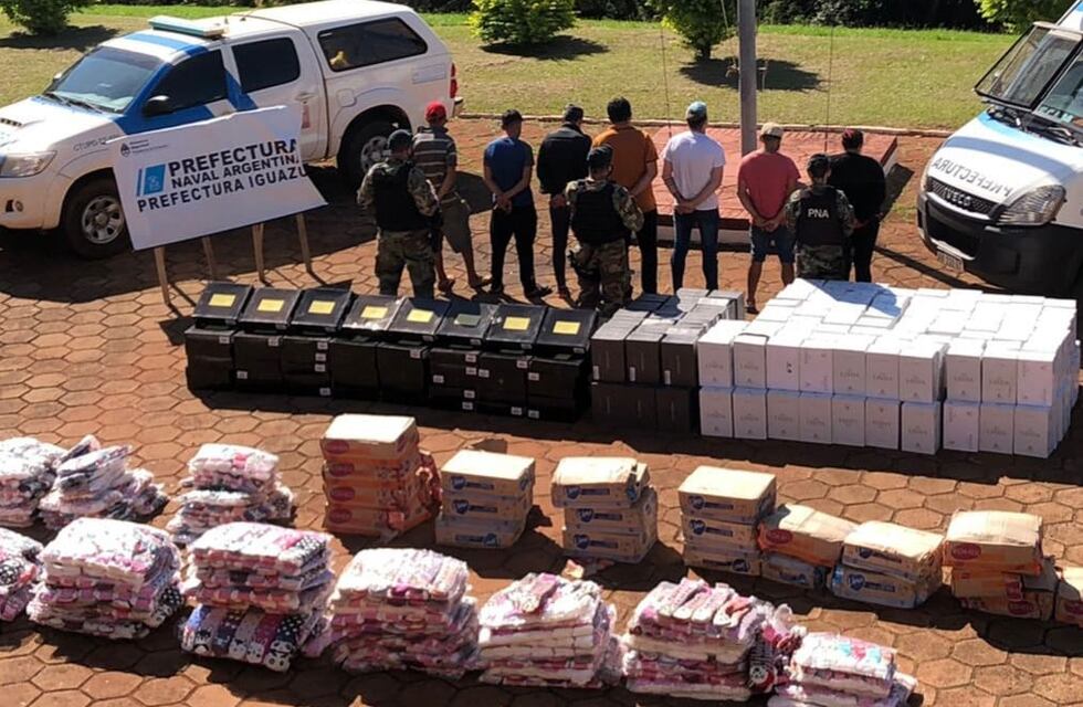 Secuestran cargamento de mercadería ilegal en Puerto Iguazú