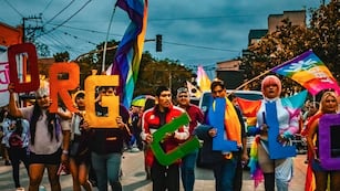 El sábado en horas de la tarde se realizó la Marcha del Orgullo en Jujuy.