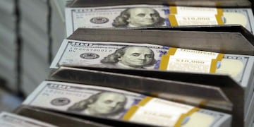 El valor del dólar blue en Córdoba este viernes 4 de julio. (AP)