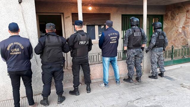 Imagen ilustrativa de allanamiento en Rosario