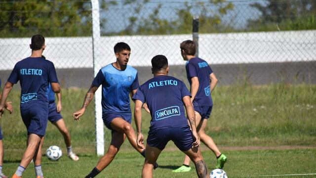 Atlético volvió a los entrenamientos sin figuras clave