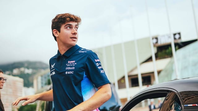 Franco Colapinto se prepara para el circuito de Mónaco en la Fórmula 1 (Alpine)