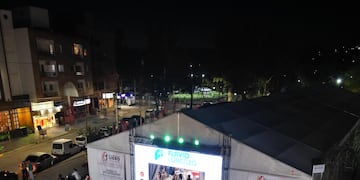 Primera Feria Internacional del Libro En Villa Carlos Paz. Foto de archivo