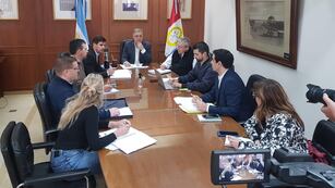 Primera reunión de transición con los equipos técnicos