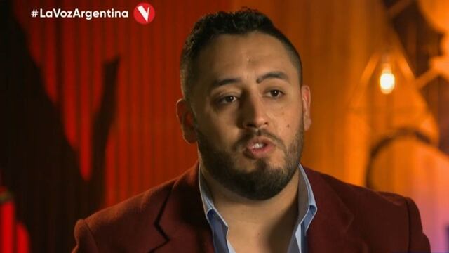Ezequiel Maryllack, el mendocino que se presentó en La Voz Argentina.