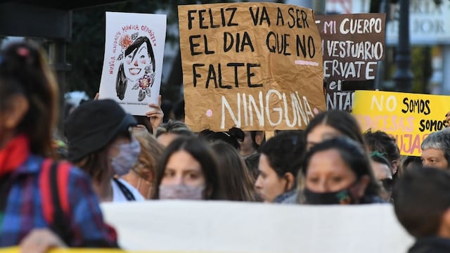 La Plata fue la ciudad con mayor cantidad de femicidios en 2021. Imagen Ilustrativa. ( Tomas Fragueiro / La Voz)
