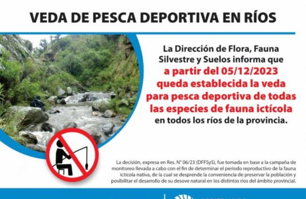 Inicia la veda de pesca deportiva en Tucumán