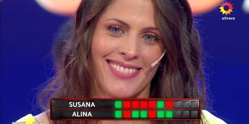 Alina estuvo en “Los 8 escalones” en Canal 13.