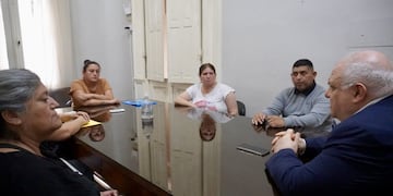 El ministro de Desarrollo Social, Federico Masso, recibió a referentes de la asociación Madres del Dolor de Santa Ana y del comedor Sueños Compartidos