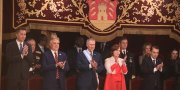 Velada de gala por el 25 de Mayoen el Teatro Libertador San Martín. (Gobierno de Córdoba)