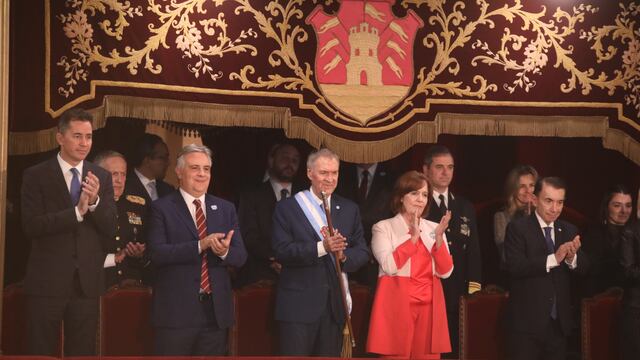 Velada de gala por el 25 de Mayoen el Teatro Libertador San Martín. (Gobierno de Córdoba)