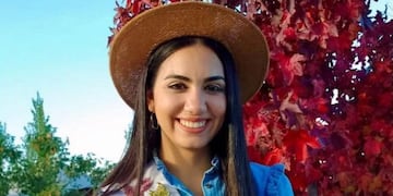 Natasha Sánchez, reina nacional de la Vendimia 2022.