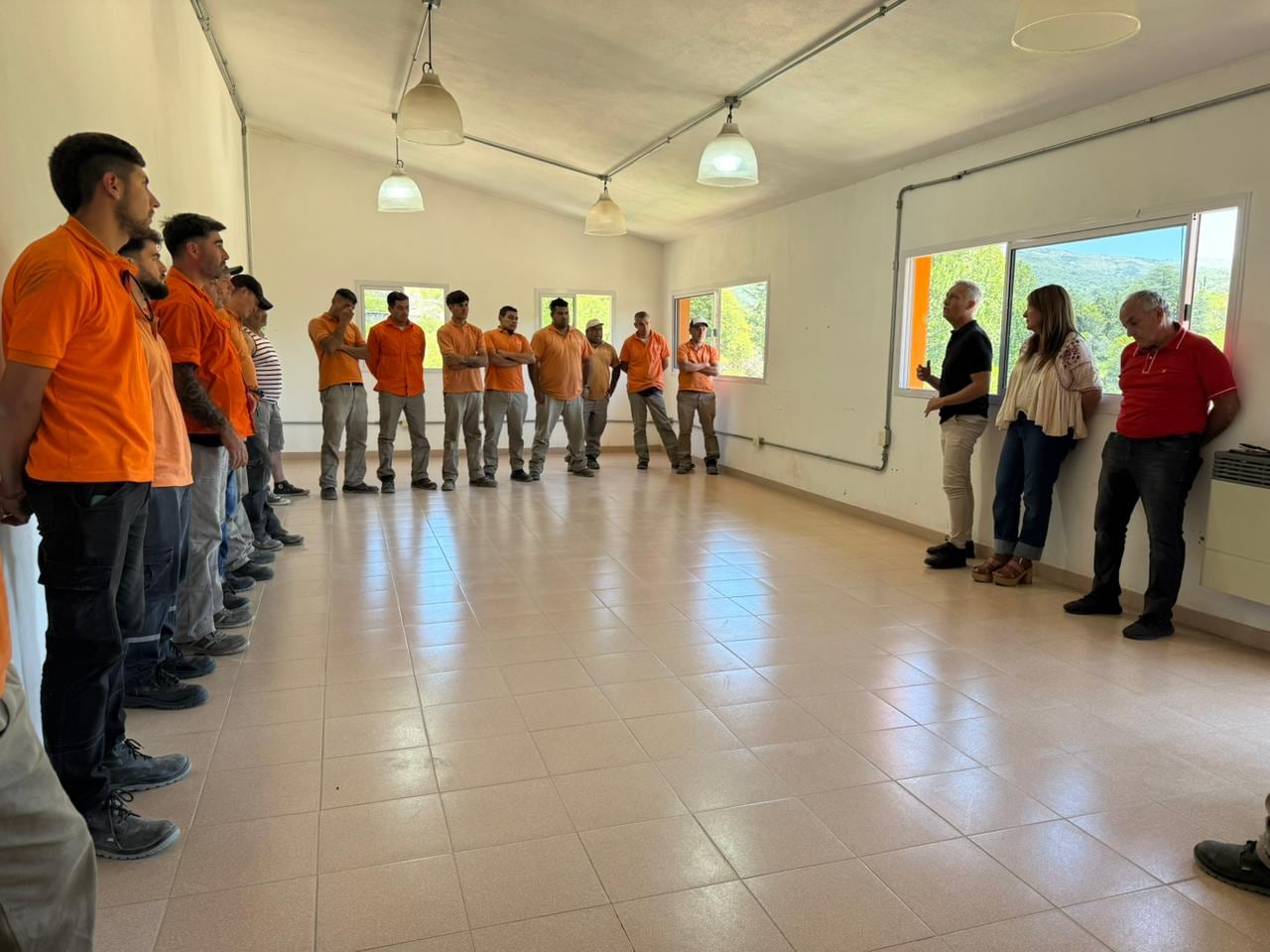 El Municipio agradeció a los trabajadores del Servicio Municipal de Agua por su labor ante la histórica creciente