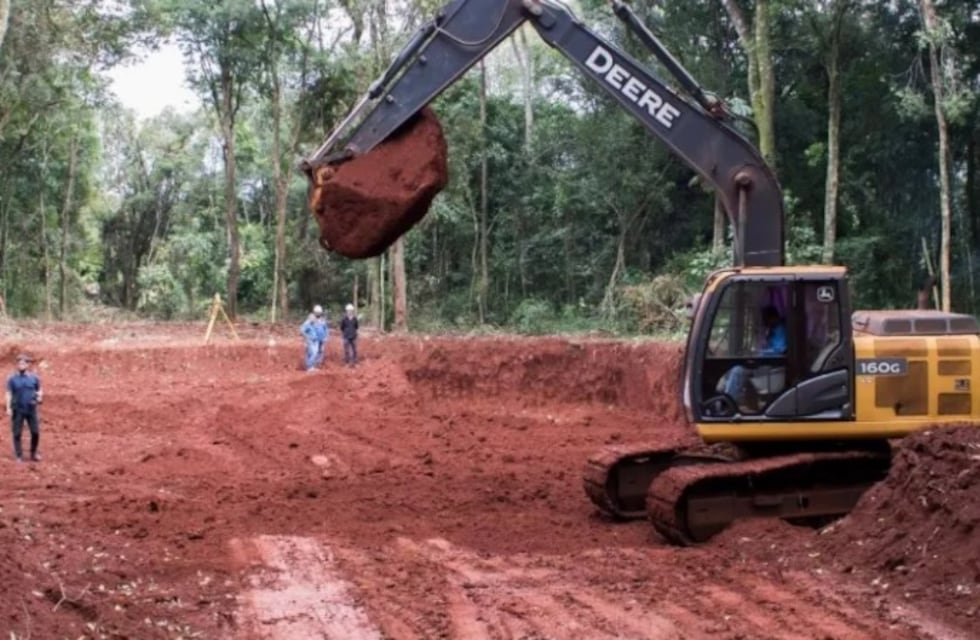 Comenzaron a construir el Acueducto Troncal Norte de Oberá