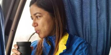 Paola, la joven hincha de Boca fallecida en el accidente de tránsito en su ingreso a Mendoza para ver al equipo de Ibarra en Copa Argentina.