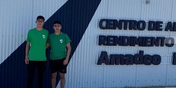 Jugadores del Cultural de Arroyito a Talleres