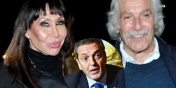 La historia de amor de Moria Casán con Fernando Galmarini, el suegro de Sergio Massa.