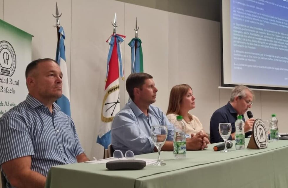 La Sociedad Rural de Rafaela cerró su 118° ejercicio y renovó parcialmente las autoridades