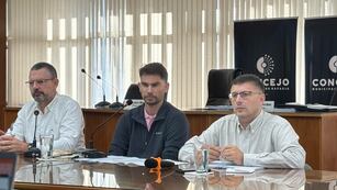 Germán Bottero, Nicolás Ascencio y Lisandro Mársico
