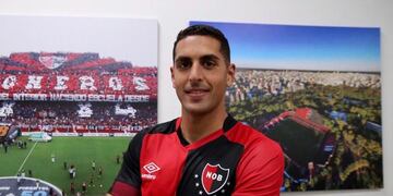 Pablo Sabbag al ser presentado en Newell's