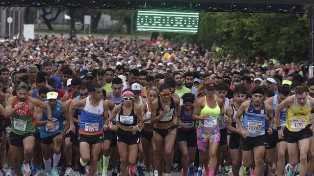 “Recorré Córdoba”, la mega maratón de la ciudad. (Ramiro Pereyra / La Voz)