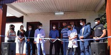 La base se ubica en un punto estratégico de la Zona Norte de Misiones, desde donde se realizarán operativos y se tomará las denuncias de los vecinos.
