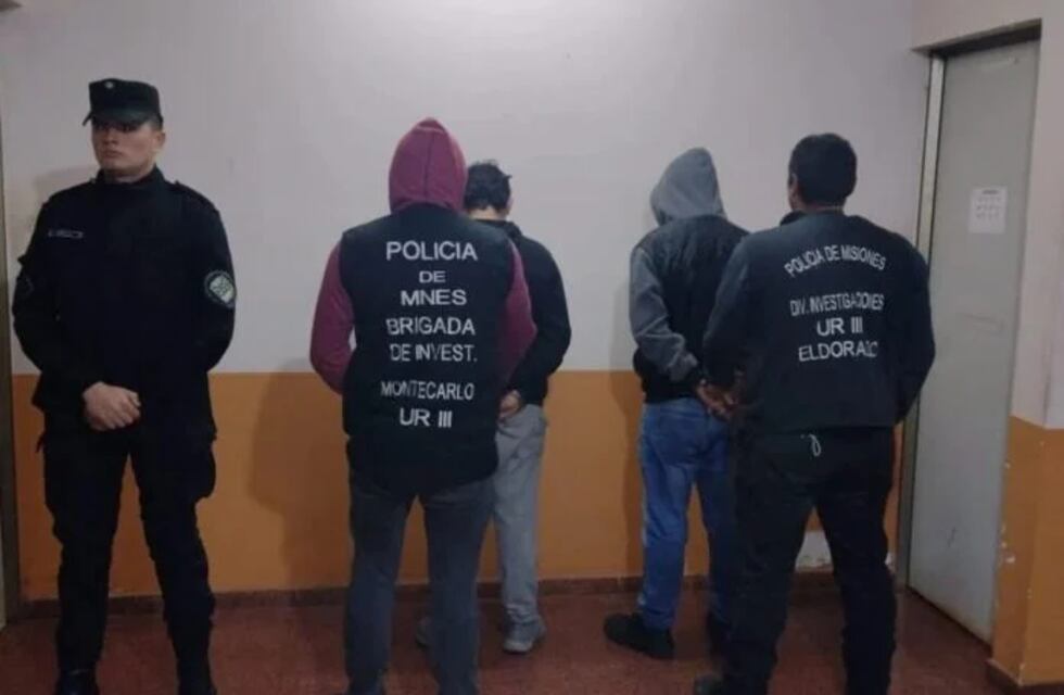 Por robar cables fueron detenidos en Puerto Piray