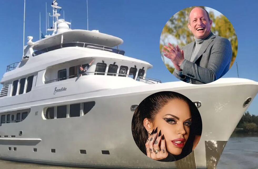 Se vende “Bandido 90″, el yate en el que pasearon Martín Insaurralde y Sofía Clerici por Marbella