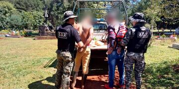 Montecarlo: dos detenidos tras robo a una chacra.