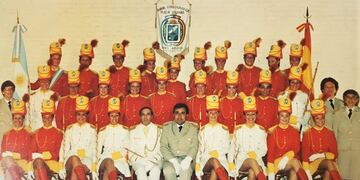 Colorinches tresarroyenses: Banda Coreográfica Plaza España