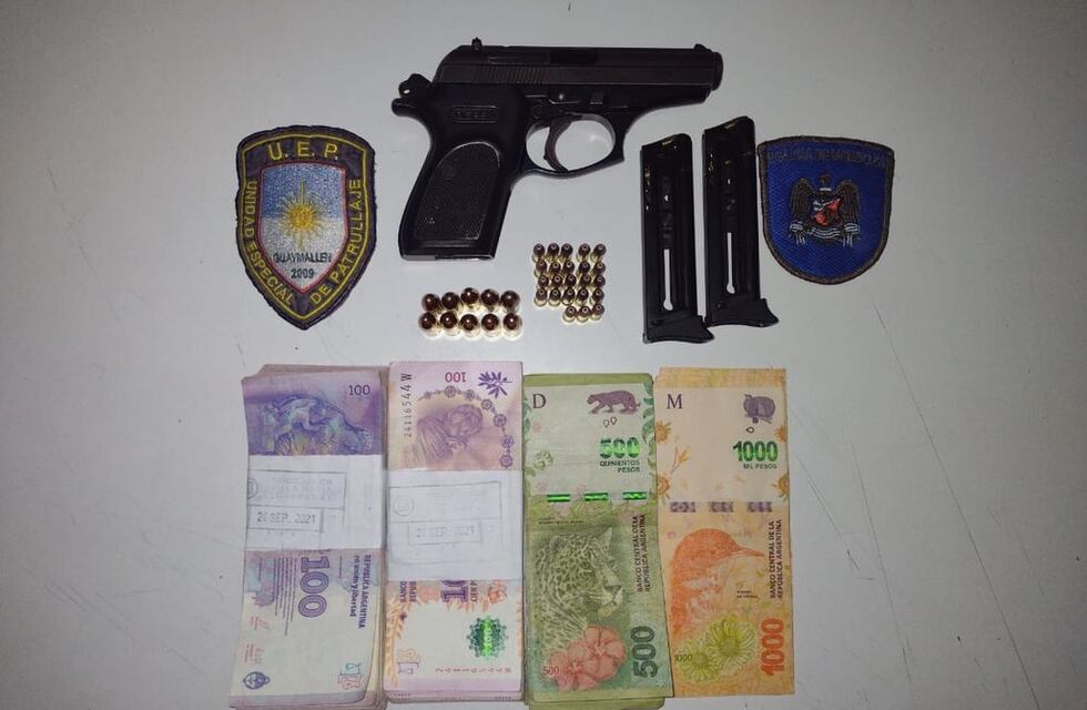 Detuvieron a un hombre que se tiroteó con la policía en Guaymallén