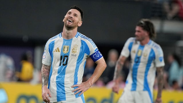 “Disfruto de todo lo que nos está pasando con la selección, con este grupo. No es fácil estar en otra final", destacó Lionel Messi tras el 2-0 a Canadá. (AP)