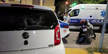 El vehículo Volkswagen Up tenía pedido de secuestro.