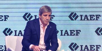 Luis Caputo, ministro de Economía.