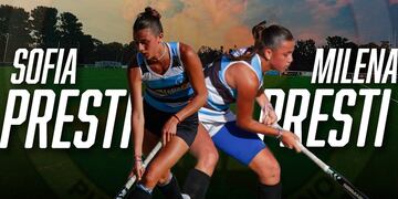 Sofía y Milena Presti formarán parte de la Selección Bahiense U 19.