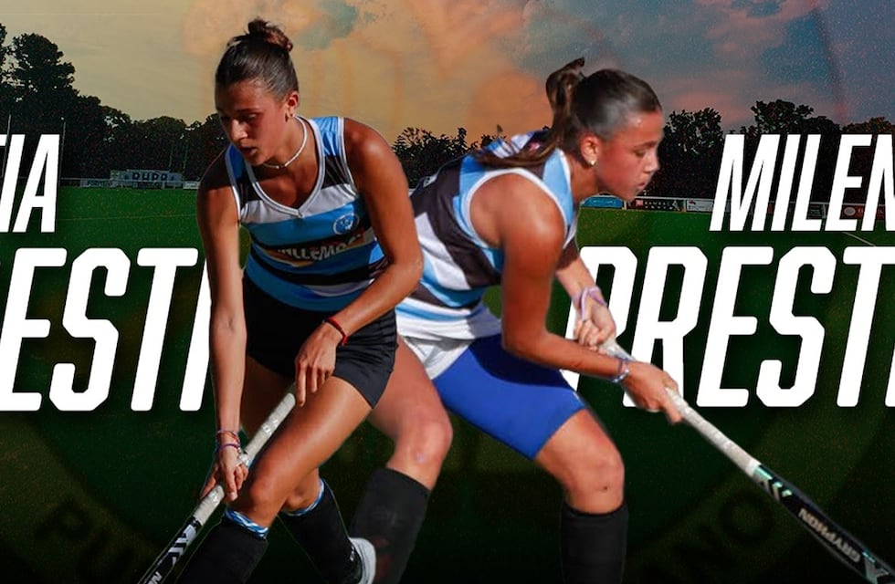 Hockey: Sofía y Milena Presti seguirán su carrera en River Plate
