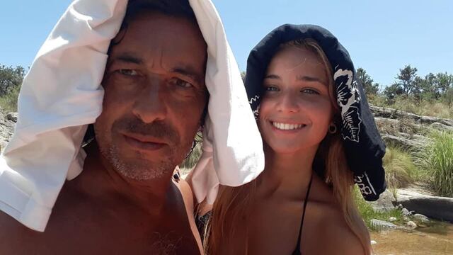 Catalina Gutiérrez, la joven asesinada en Córdoba, junto a su papá.