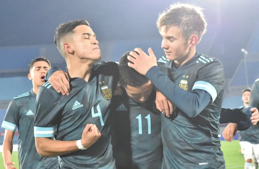 La selección Argentina Sub-17  superó a Uruguay en un amistoso